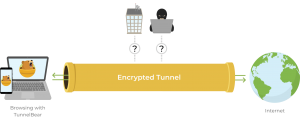 AnÃ¡lise e opiniÃµes TunnelBear usam VPN para alterar o endereÃ§o IP.